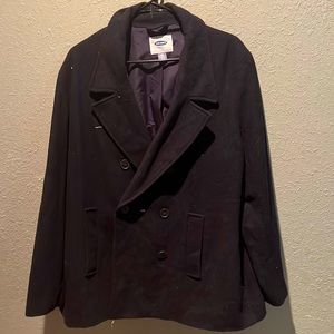 Old Navy Black peacoat
